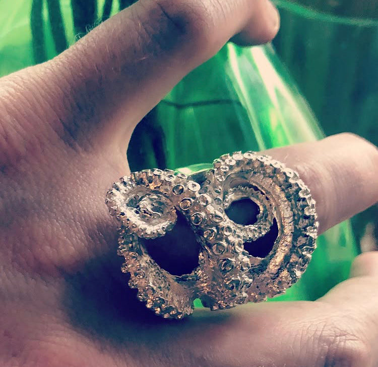 Tentacle Sculpture Ring II