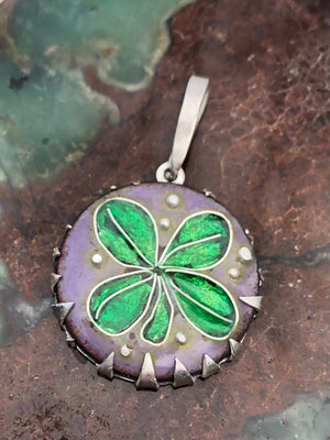 Custom 4-Leaf Clover Pendant