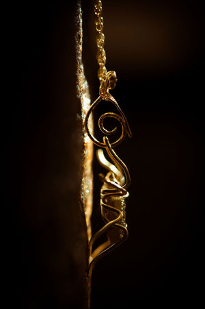 18ky Gold Spider Pendant