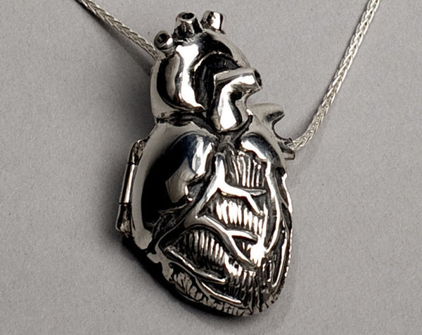 Anatomically correct heart locket deals