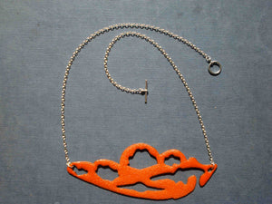 Red Phasmid Necklace