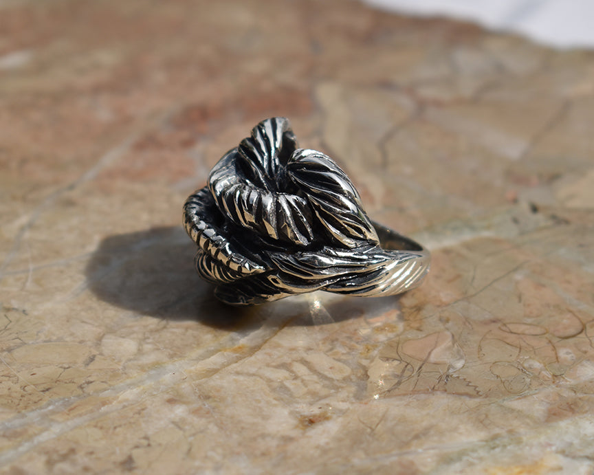 Brain Cactus Scuplture Ring 1