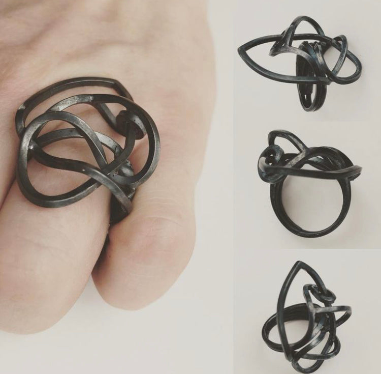 Knot Sculpture Ring