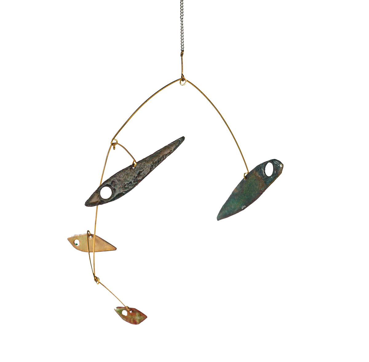 Mobile of Multicolor Fish