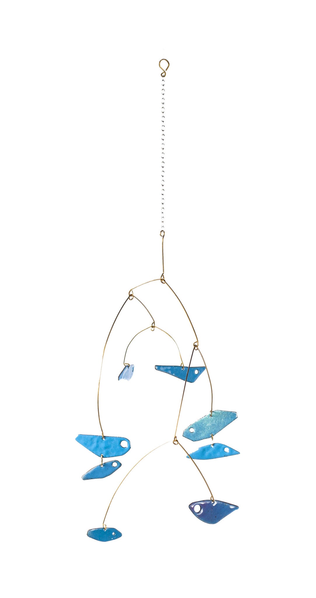 Mobile of Blue Fish