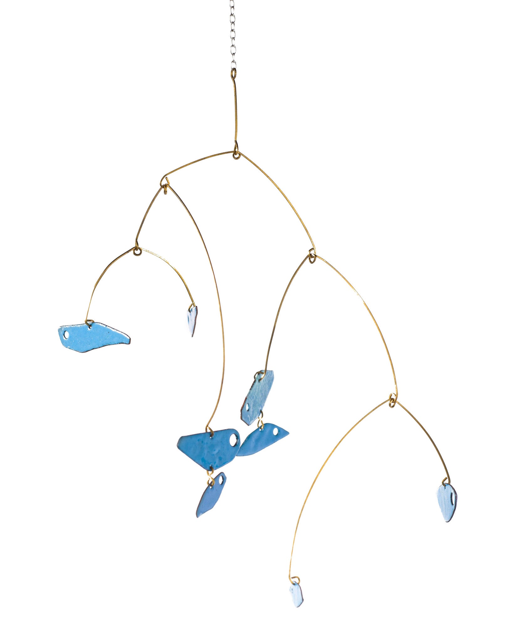 Mobile of Blue Fish