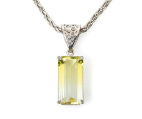 green gold quartz, bicolor quartz, lemon quartz, quartz, peggy skemp jewelry, collectible gems, emerald cut