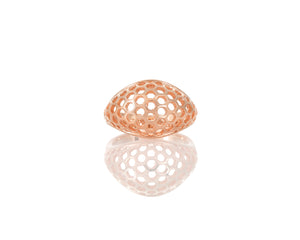 Honeycomb Dome Ring