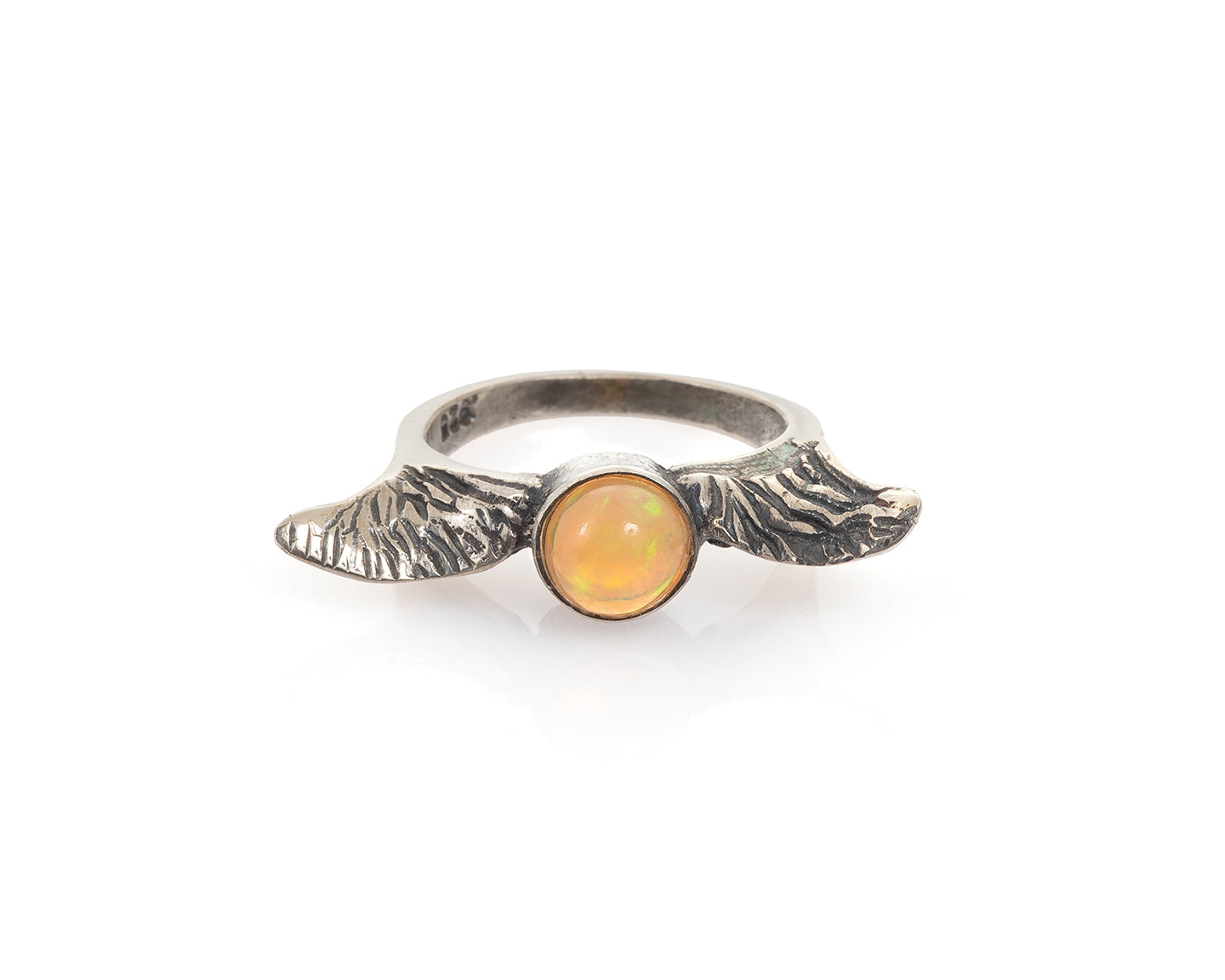 Opal Shelf Fungi Ring