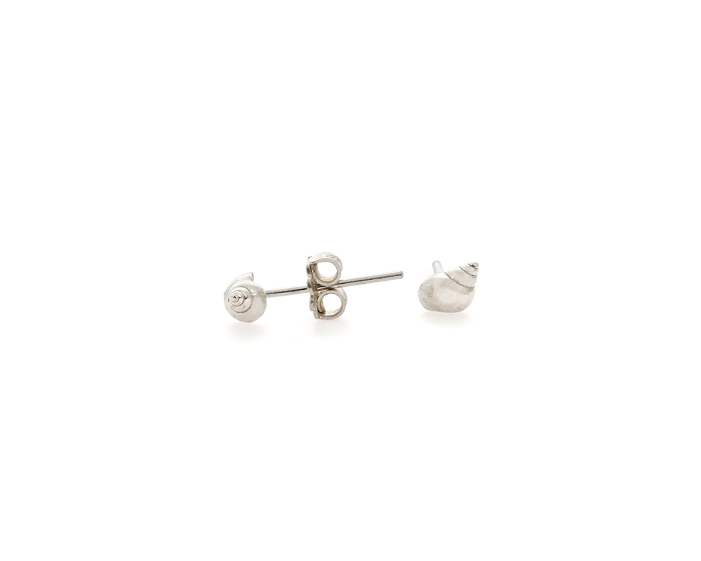 Silver Shell Earrings