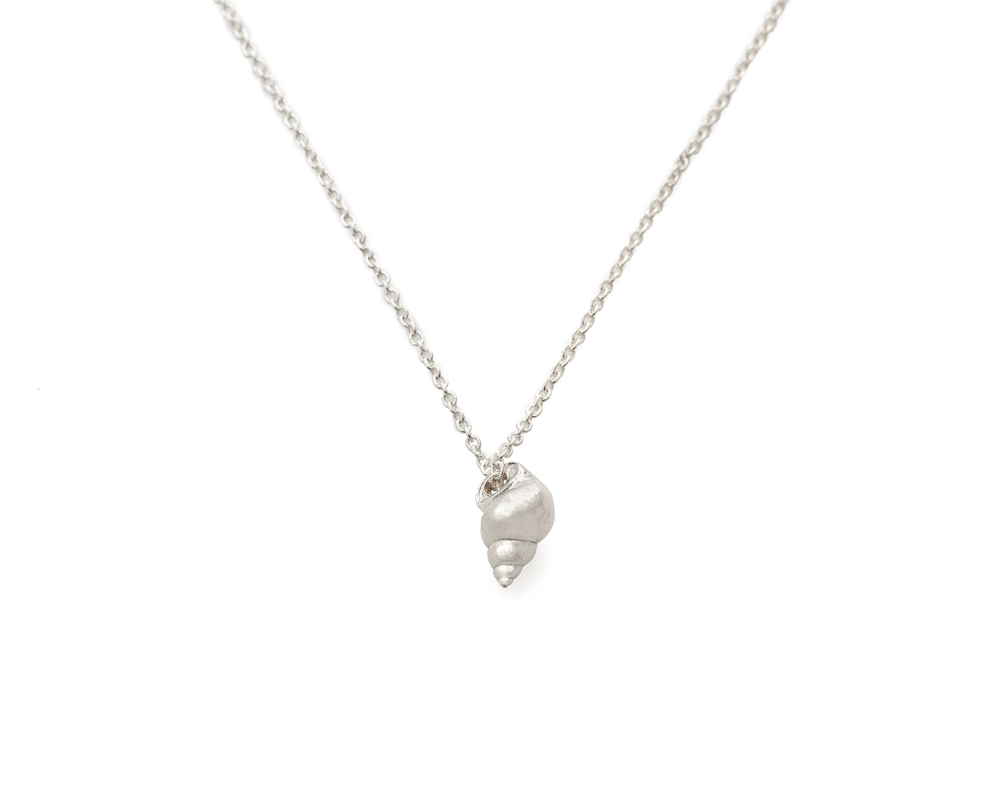 Silver Shell Necklace