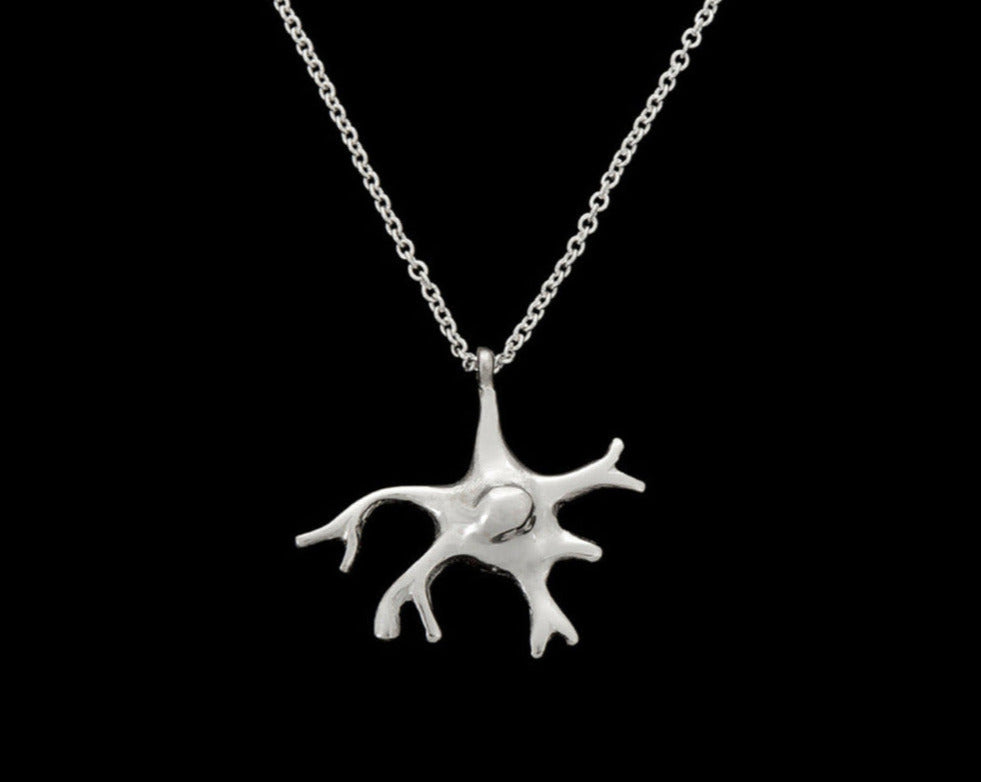 Glial Cell Necklace - Peggy Skemp Jewelry