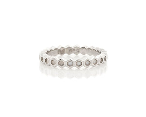 Custom Honeycomb Ring, 3mm size 12