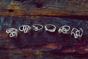 Earthworm Tangle Ring