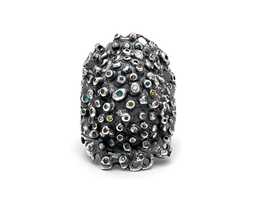 Festooned Lichen Ring