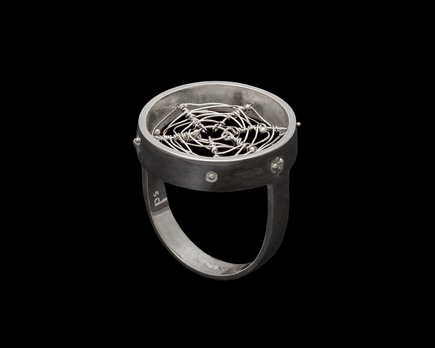 Orbweaver Circle Ring