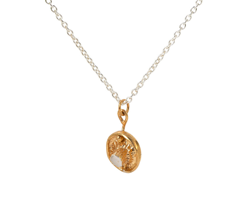 Golden Oyster Mushroom Necklace