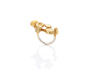 Golden oyster mushroom ring by peggy skemp