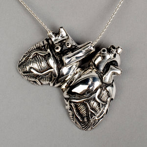 Custom Anatomical Heart Locket
