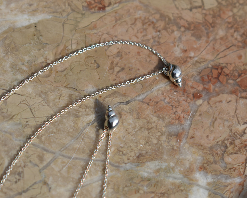 Silver Shell Necklace