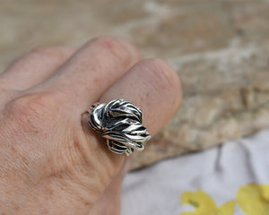 Brain Cactus Sculpture Ring II