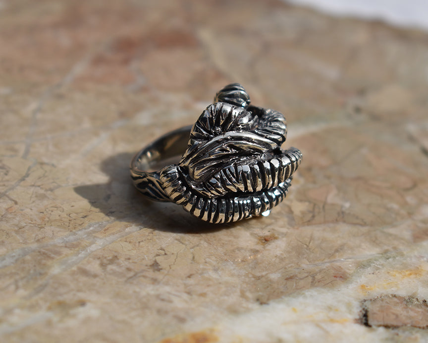 Brain Cactus Scuplture Ring 1