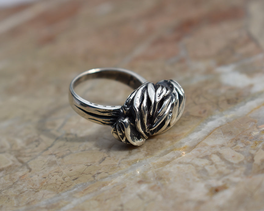 Brain Cactus Sculpture Ring II