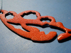Red Phasmid Necklace