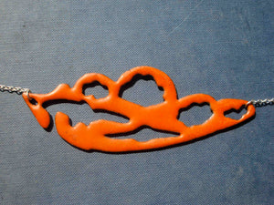 Red Phasmid Necklace