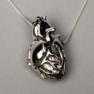 Custom Anatomical Heart Locket