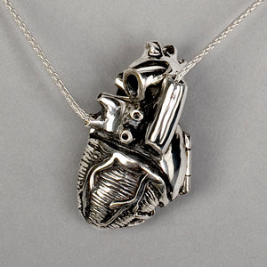 Custom Anatomical Heart Locket