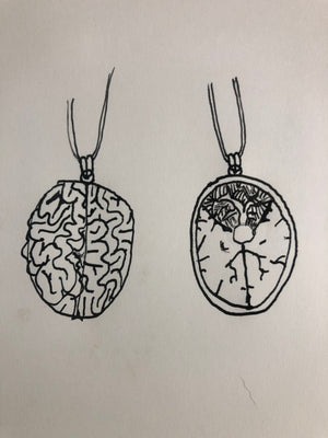 Custom Brain Necklace